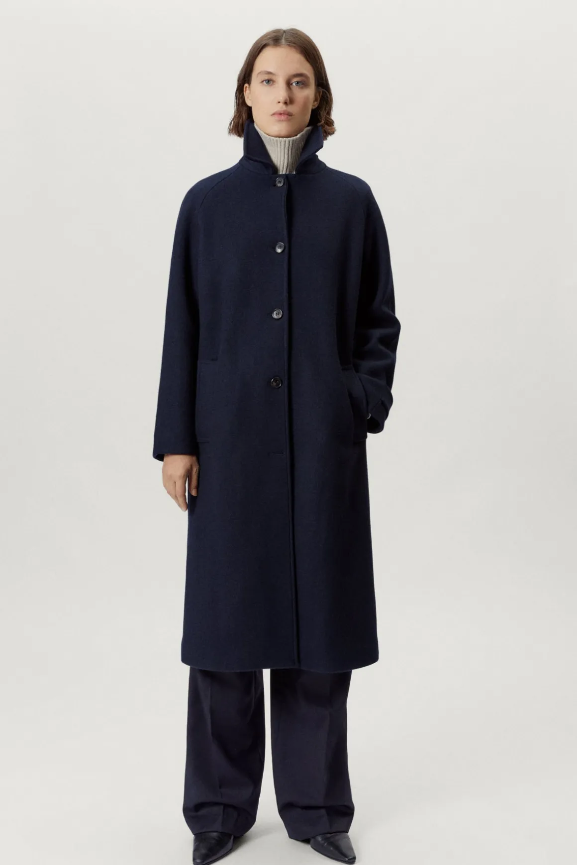 Le manteau en laine