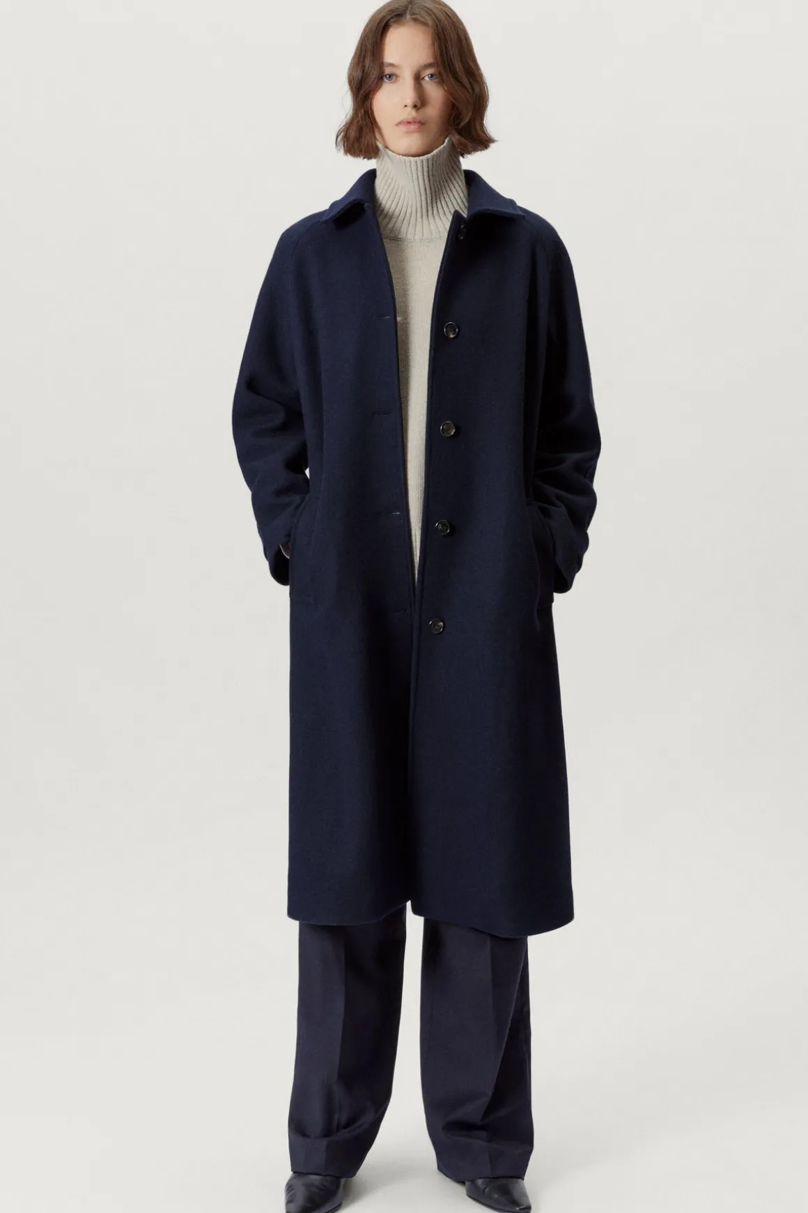 Le manteau en laine