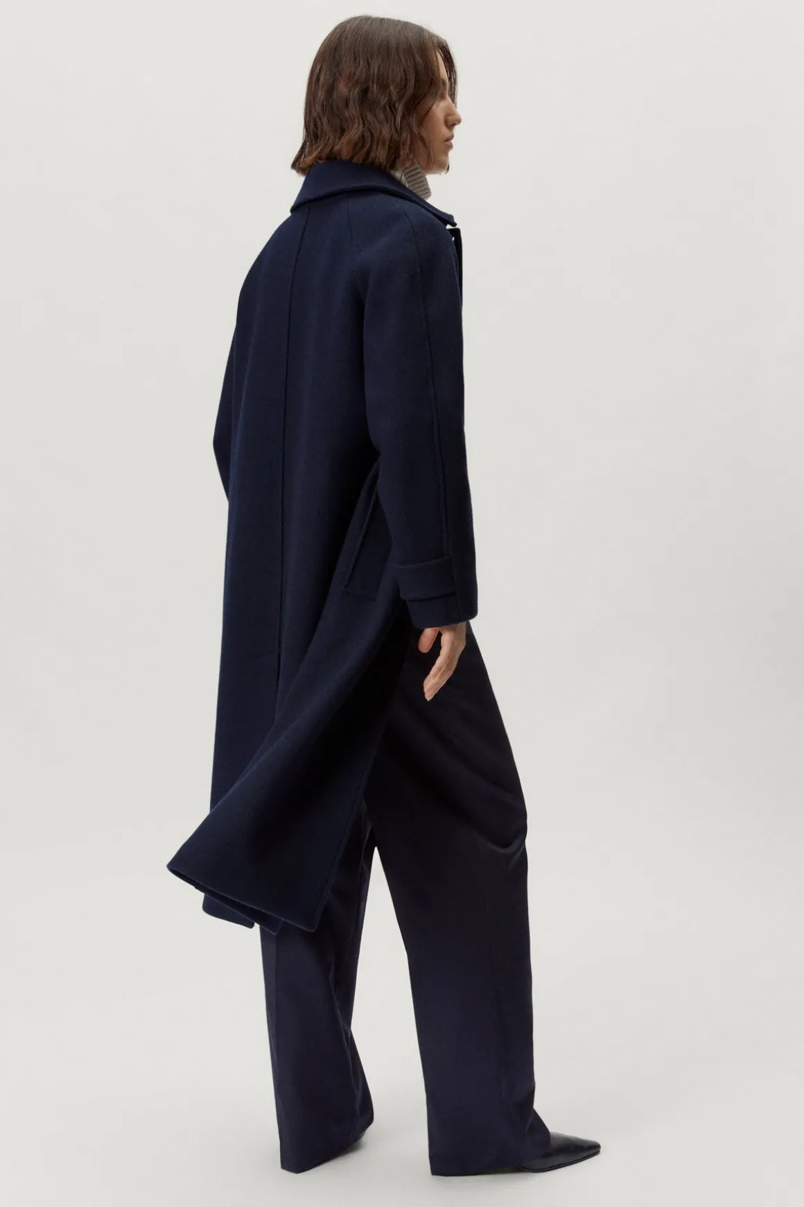 Le manteau en laine