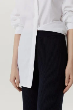 Le pantalon côtelé en laine mérinos