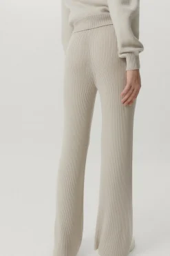 Le pantalon côtelé en laine mérinos