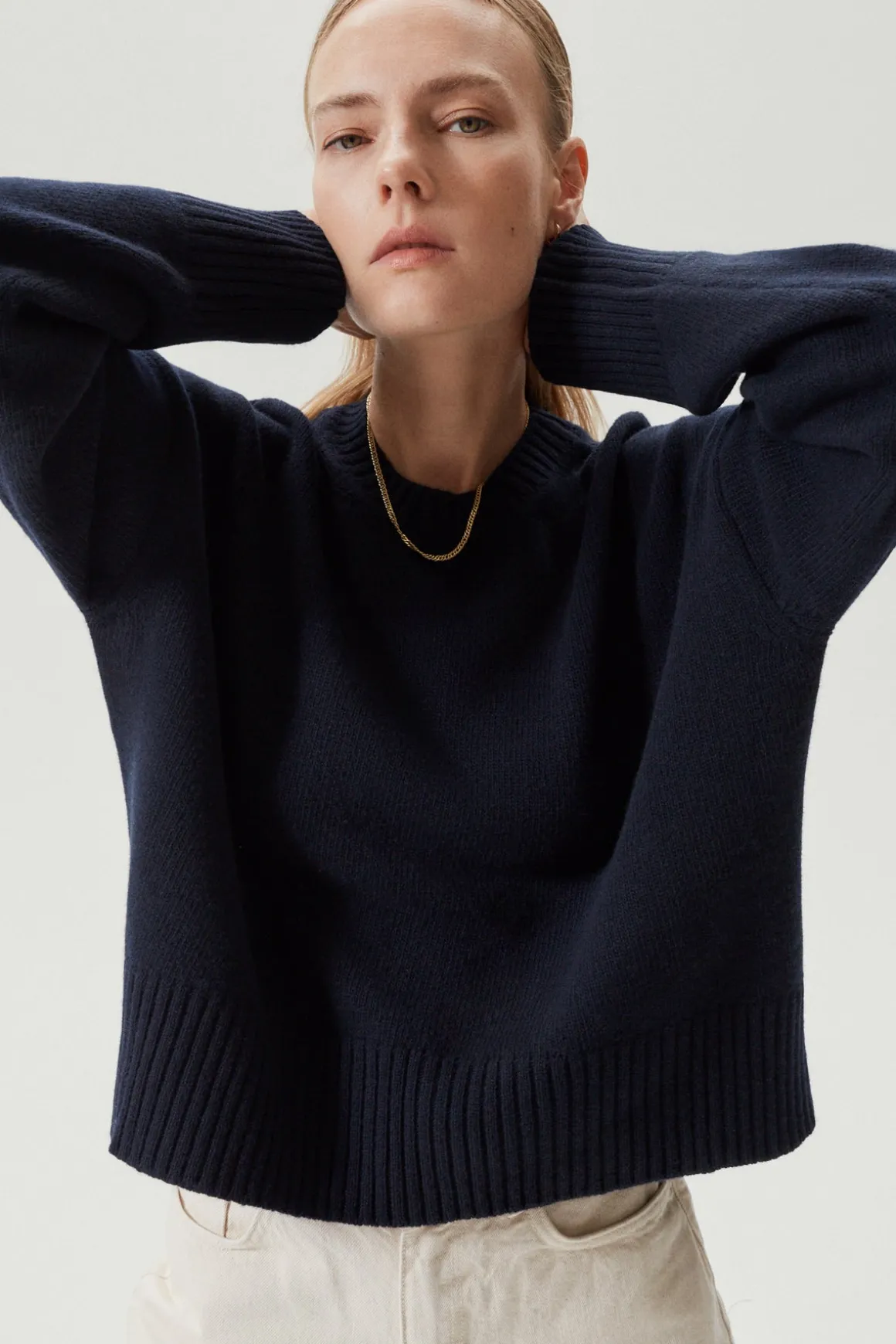 Le pull gros en laine
