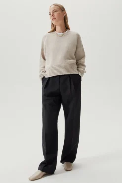 Le pull gros en laine