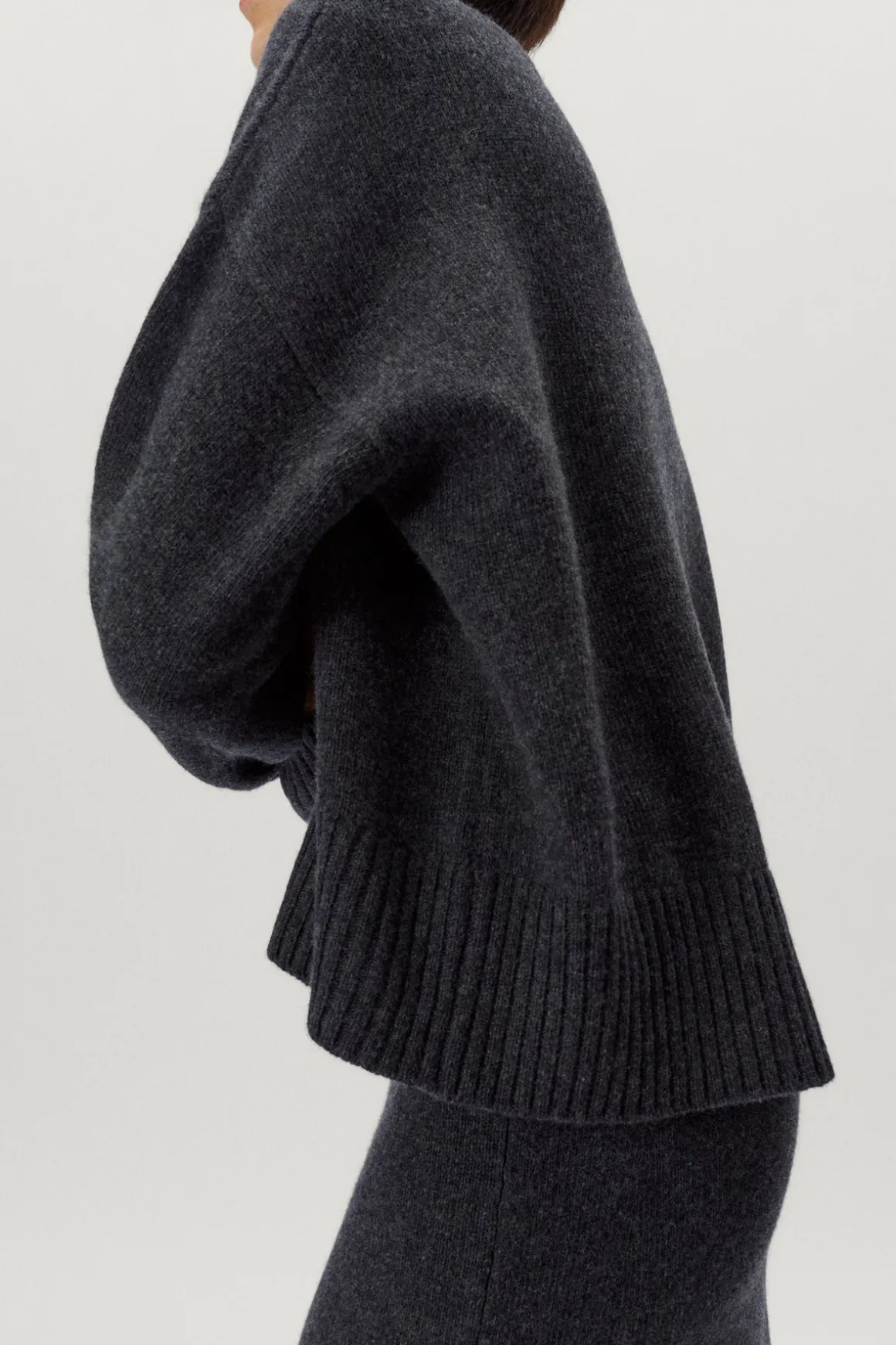 Le pull gros en laine