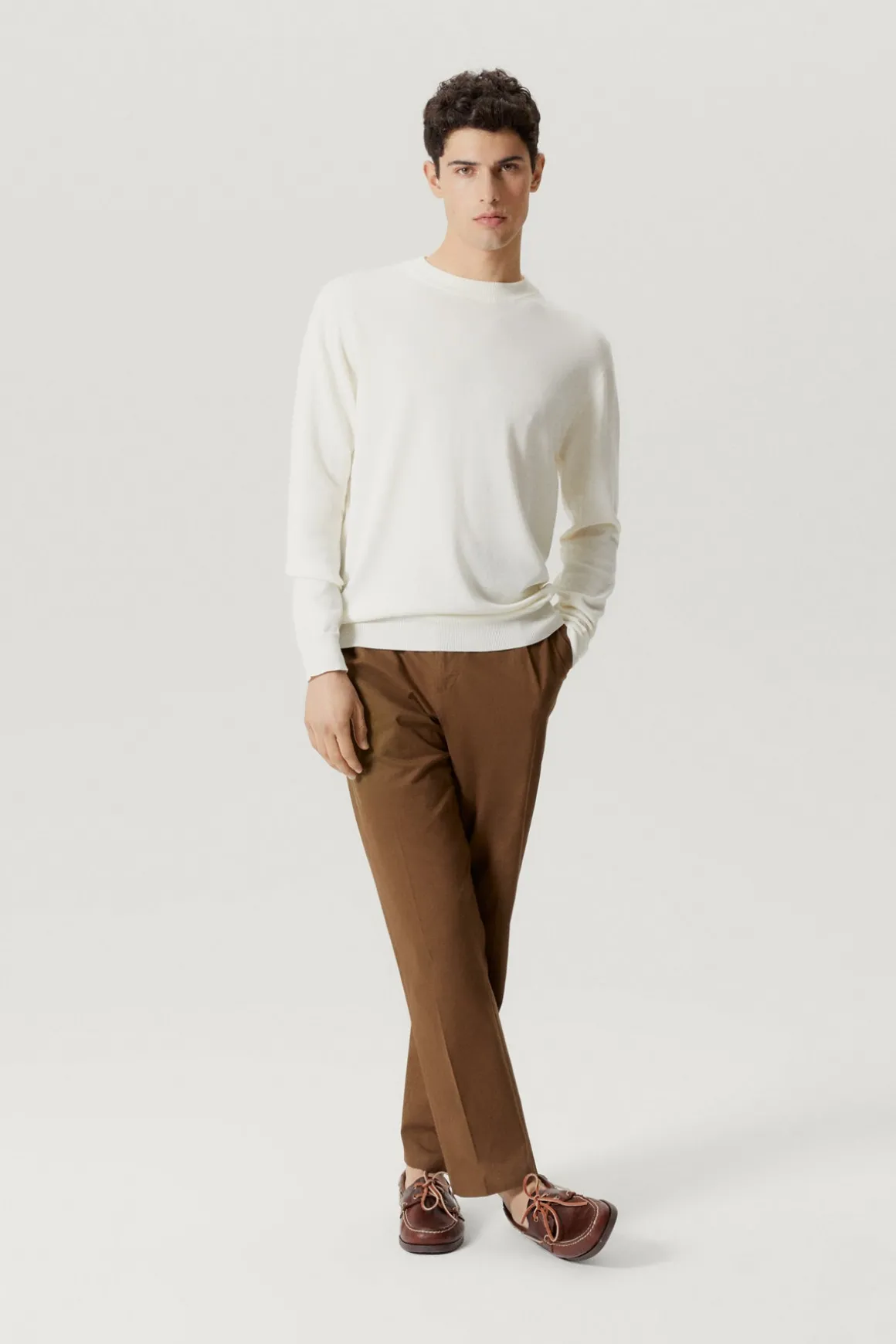 Le pull léger en coton biologique