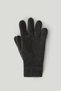 Les gants côtelés en laine pour l'homme
