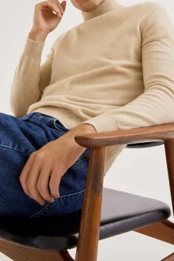 Maglione in Cashmere a Collo Alto - Versione Imperfect