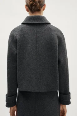 Manteau Court en Laine