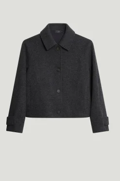 Manteau Court en Laine