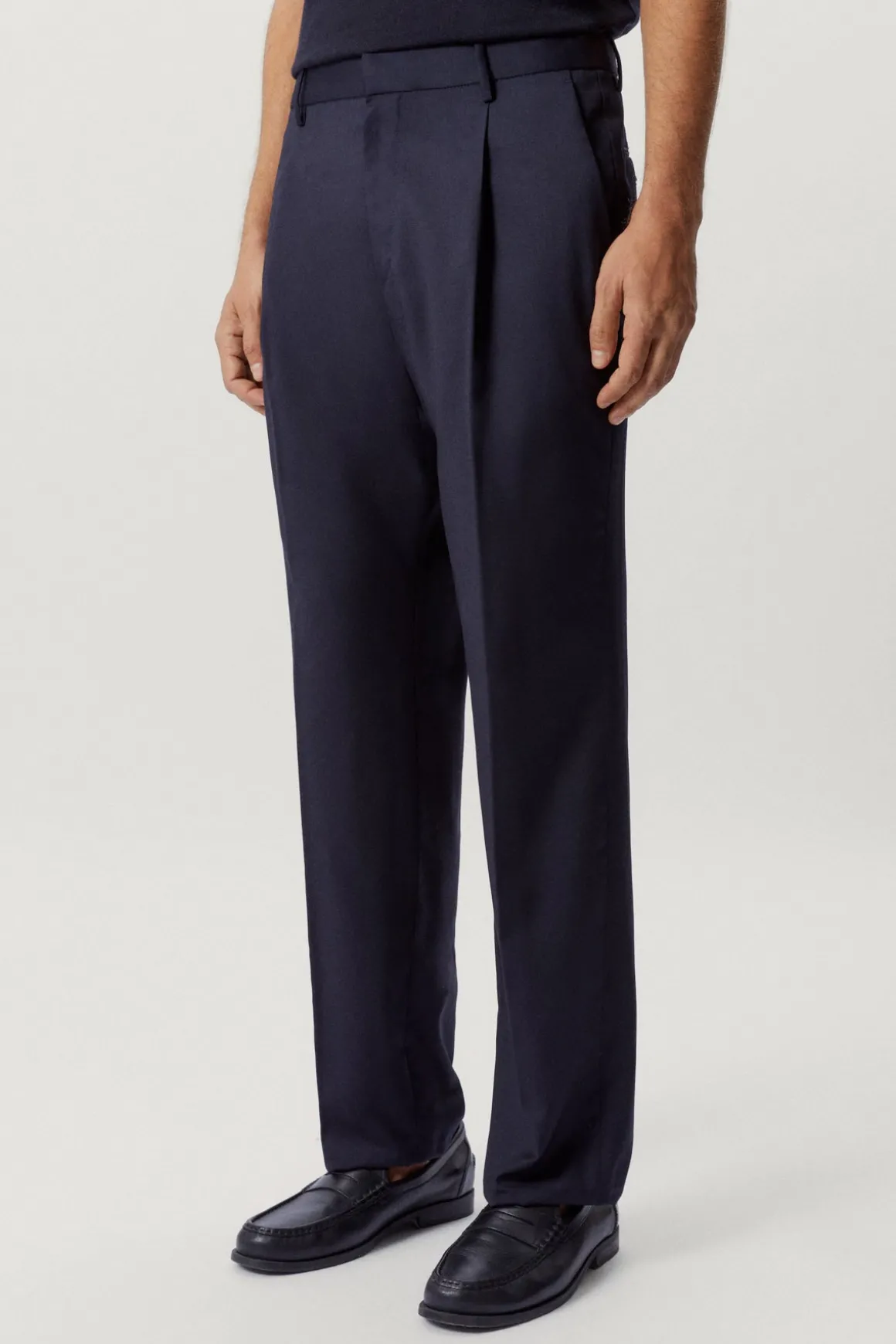 Pantalon ajusté en Laine