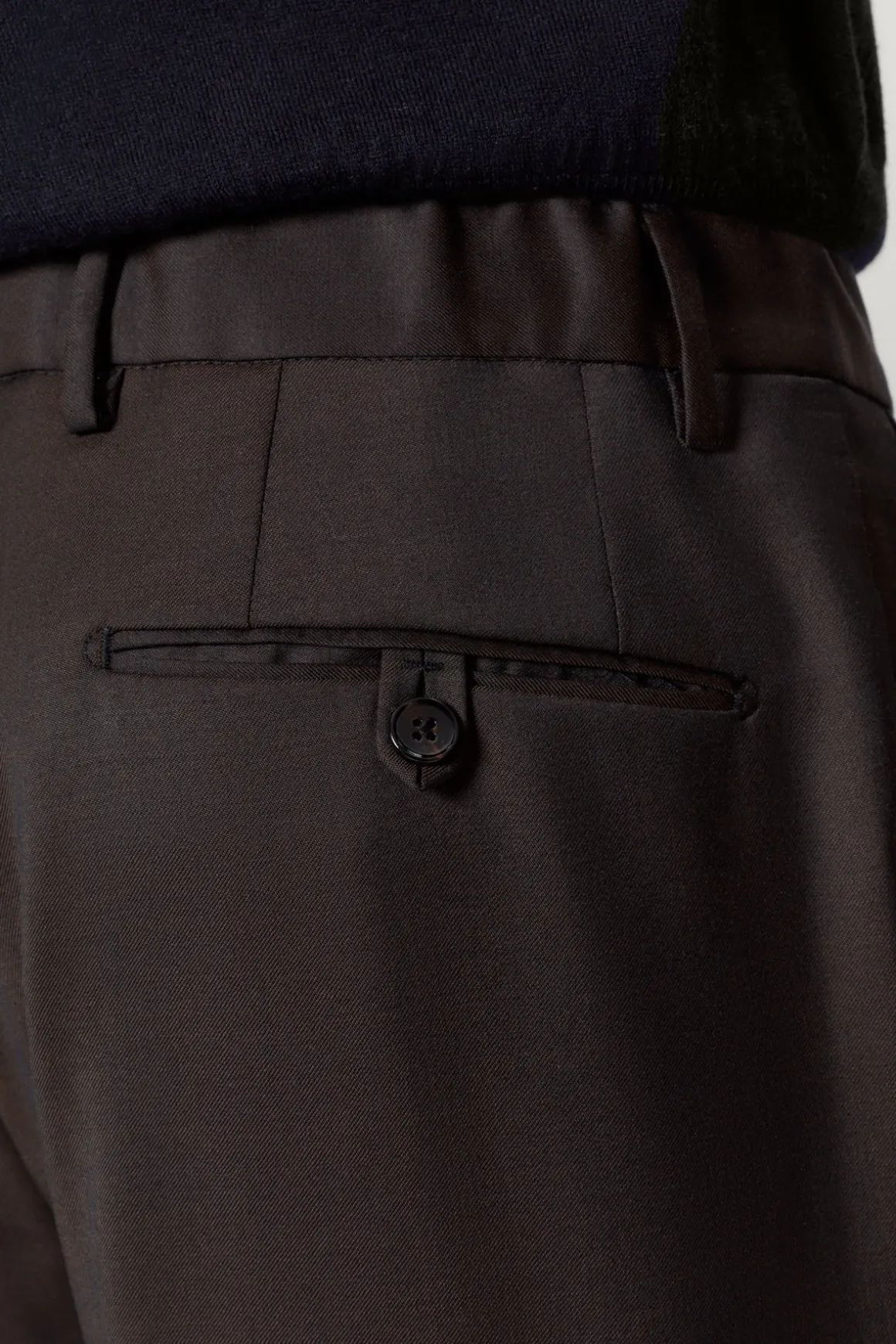 Pantalon ajusté en Laine