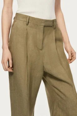 Pantalon en Sergé de Lin