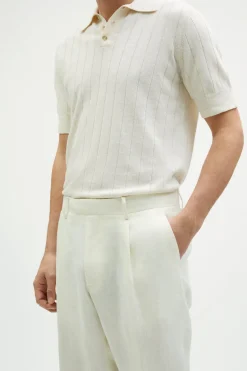 Pantalon en Sergé de Lin