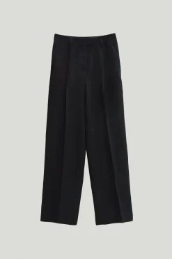 Pantalon en Sergé de Lin
