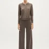 Pantalon palazzo en Laine ultra-douce