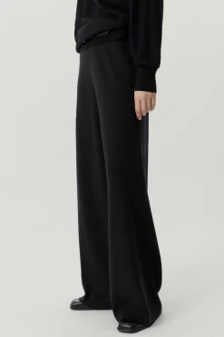 Pantalon palazzo en Laine ultra-douce
