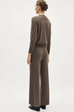 Pantalon palazzo en Laine ultra-douce
