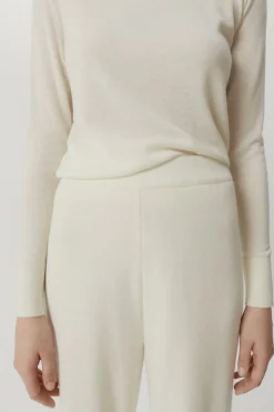 Pantalon palazzo en Laine ultra-douce