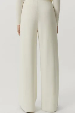 Pantalon palazzo en Laine ultra-douce
