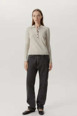 Polo en maille de Laine Mérinos