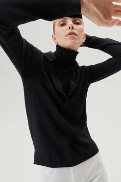 Polo en maille de Laine Mérinos