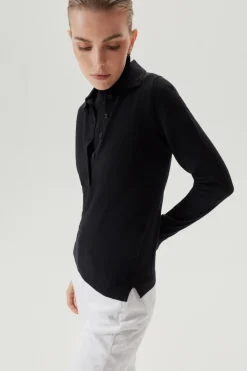 Polo en maille de Laine Mérinos