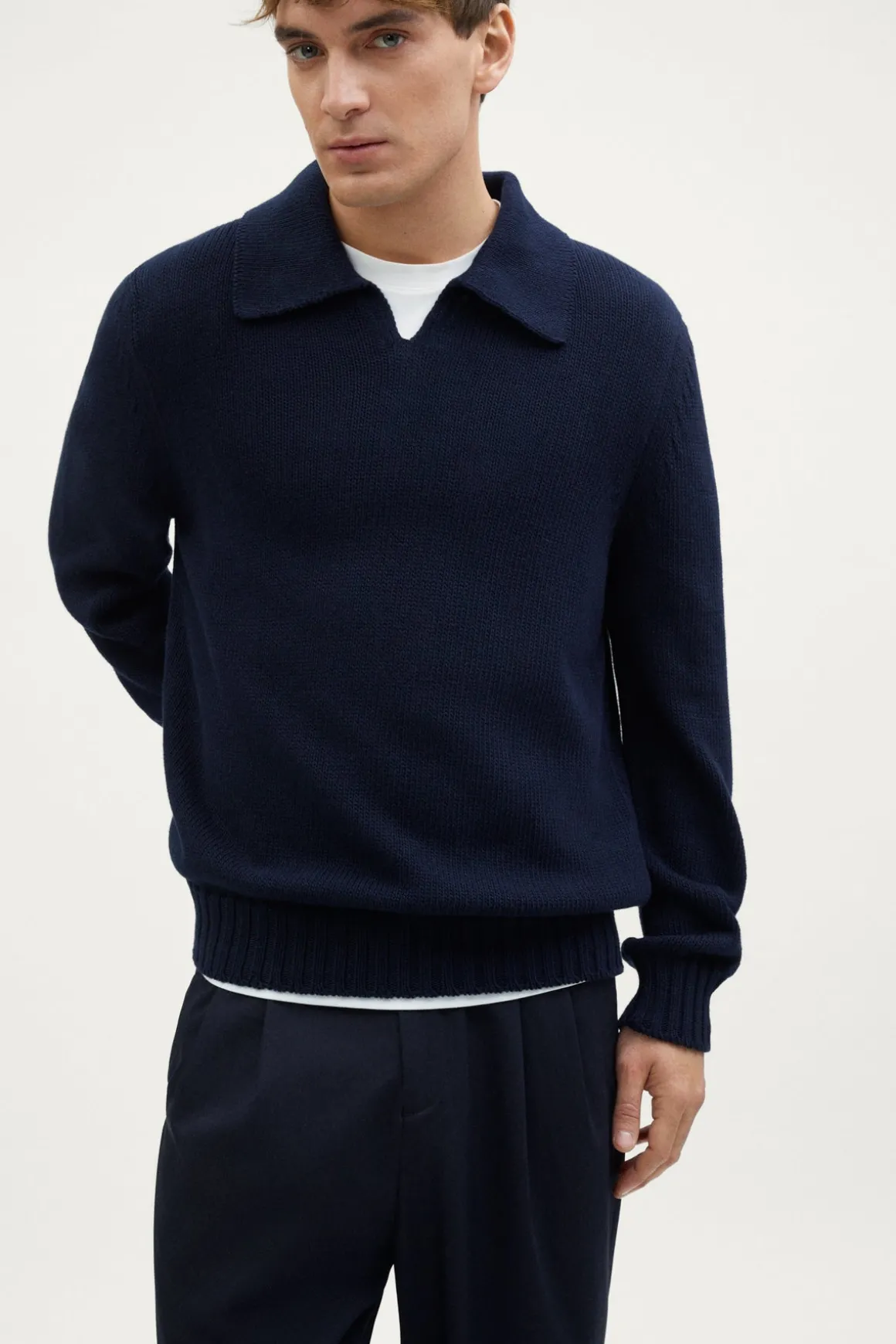 Polo tricoté en Coton Biologique