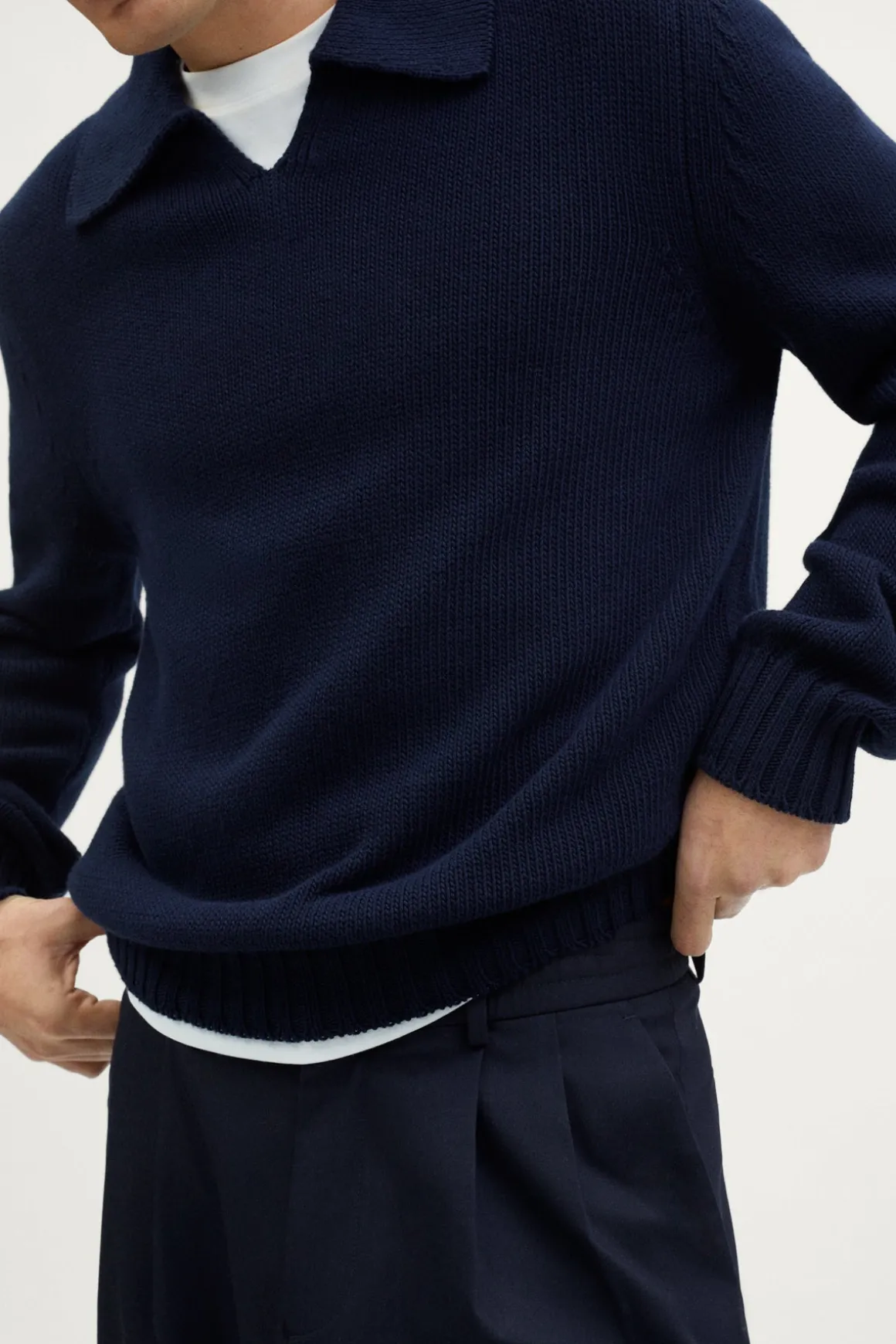 Polo tricoté en Coton Biologique