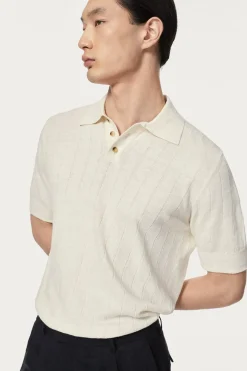 Polo vintage en Lin et Coton