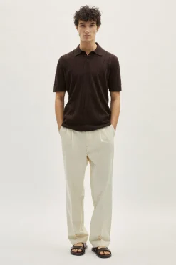 Polo vintage en Lin et Coton