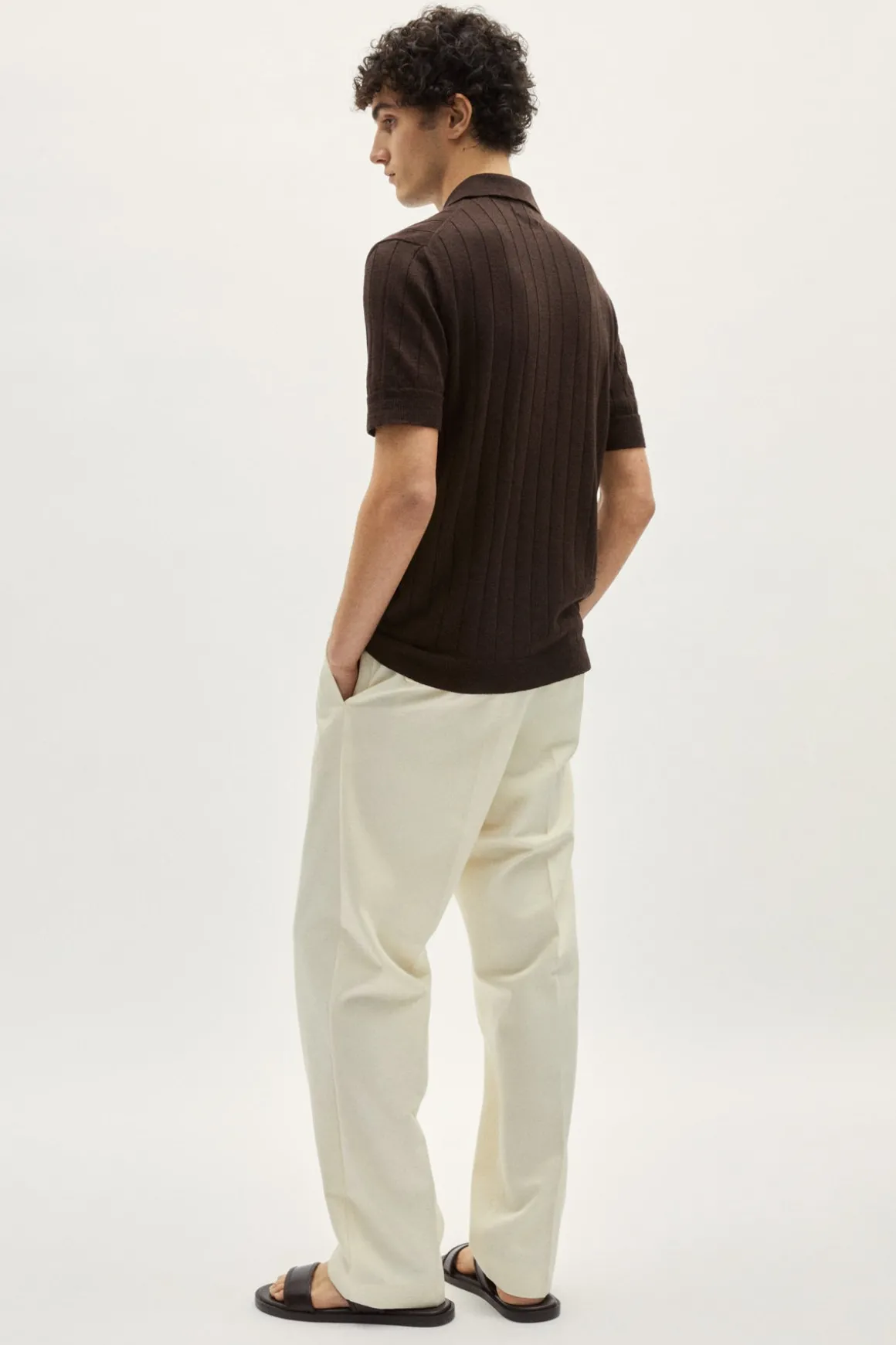 Polo vintage en Lin et Coton