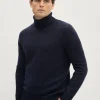 Pull à col montant en ReCashmere
