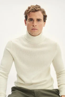 Pull à col montant en ReCashmere