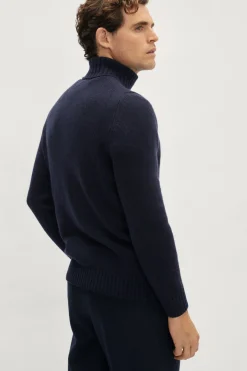 Pull à col montant en ReCashmere