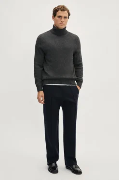 Pull à col montant en ReCashmere