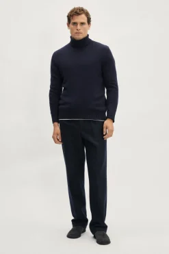 Pull à col montant en ReCashmere