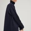 Pull à col montant oversize en Laine Mérinos