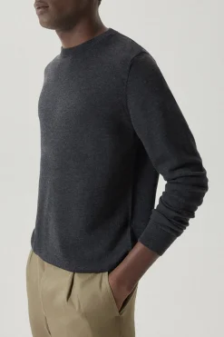 Pull à col rond en Laine ultra-douce - Version imparfaite