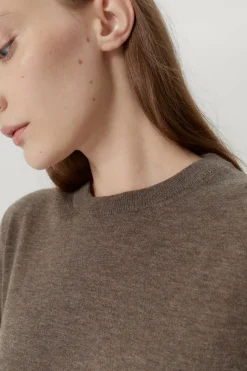 Pull à col rond en Laine ultra-douce