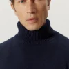 Pull à col roulé en Laine