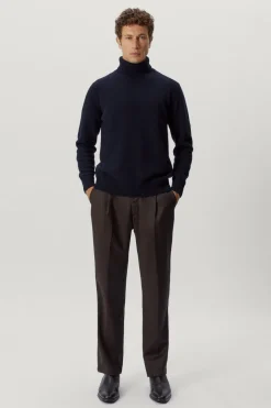 Pull à col roulé en Laine