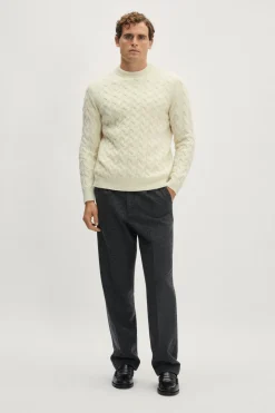 Pull Aran en Laine