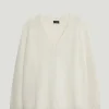 Pull avec col V en ReCashmere