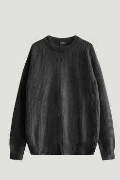 Pull côtelé en ReCashmere