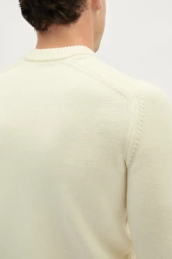 Pull en Laine Mérinos avec finition sur les épaules