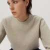 Pull en maille de Laine côtelée