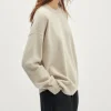 Pull oversize en laine