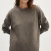 Pull oversize en laine
