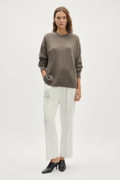 Pull oversize en laine