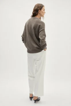 Pull oversize en laine